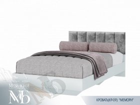 Кровать 1,2м Мемори КР-09 в Сузуне - suzun.mebel-nsk.ru | фото