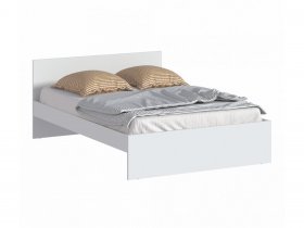 Кровать двуспальная 1,4м Бруклин СБ-3353 (белый) в Сузуне - suzun.mebel-nsk.ru | фото