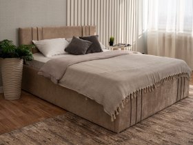 Кровать двуспальная 1,4м с подъем. мех. Леванте в Сузуне - suzun.mebel-nsk.ru | фото