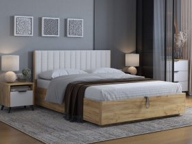 Кровать двуспальная 1,6м Юлия в Сузуне - suzun.mebel-nsk.ru | фото