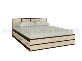 Кровать двуспальная Сакура 1,4 м в Сузуне - suzun.mebel-nsk.ru | фото