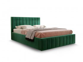 Кровать мягкая 1,6 Вена стандарт, вар.1 в Сузуне - suzun.mebel-nsk.ru | фото