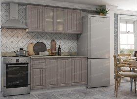 Кухонный гарнитур Хозяюшка 1,5 м (МФ) в Сузуне - suzun.mebel-nsk.ru | фото