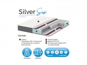 Матрас Silver Six в Сузуне - suzun.mebel-nsk.ru | фото