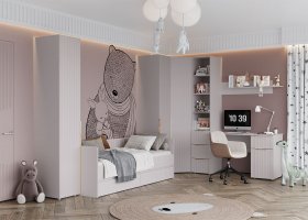 Модульная детская «Тефия» (тефия/софт сантьяго) в Сузуне - suzun.mebel-nsk.ru | фото