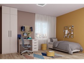 Модульная детская «Верона» (сатин) в Сузуне - suzun.mebel-nsk.ru | фото