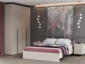 Модульная спальня Айри (кашемир) в Сузуне - suzun.mebel-nsk.ru | фото