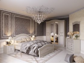 Модульная спальня Николь (Мебельград) в Сузуне - suzun.mebel-nsk.ru | фото