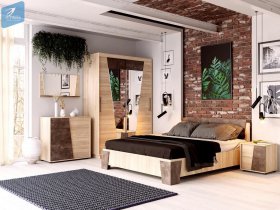 Модульная спальня Санремо в Сузуне - suzun.mebel-nsk.ru | фото