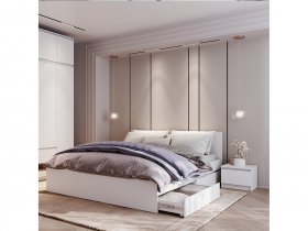 Модульная спальня Симпл в Сузуне - suzun.mebel-nsk.ru | фото