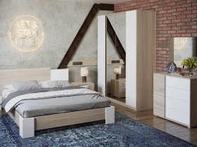 Модульная спальня «Валери» в Сузуне - suzun.mebel-nsk.ru | фото