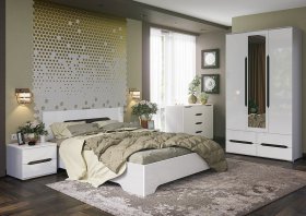 Модульная спальня Валирия в Сузуне - suzun.mebel-nsk.ru | фото