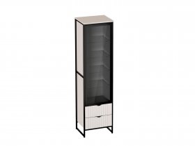 Шкаф 1 дв 2 ящ Нора (персидский жемчуг) (гостиная) в Сузуне - suzun.mebel-nsk.ru | фото