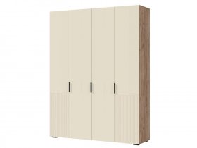 Шкаф четырехстворчатый (комби) Соната ШК-04 в Сузуне - suzun.mebel-nsk.ru | фото