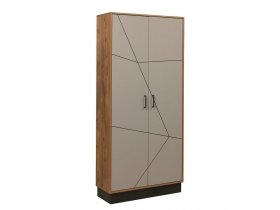 Шкаф двухстворчатый комбинированный для одежды Гамма  54.14 в Сузуне - suzun.mebel-nsk.ru | фото