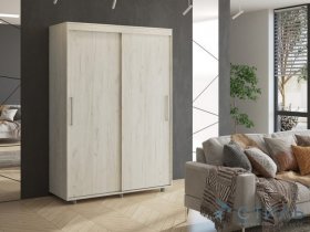 Шкаф-купе Комфорт-12 Прайм 1.5м (дуб крафт белый) в Сузуне - suzun.mebel-nsk.ru | фото