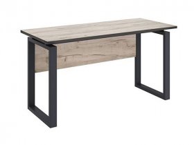 Стол офисный Ст077.0_140 Гермес лофт (дуб крафт серый) в Сузуне - suzun.mebel-nsk.ru | фото