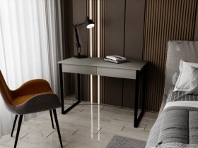 Стол письменный Ст043.0 (графит серый/черный муар) в Сузуне - suzun.mebel-nsk.ru | фото
