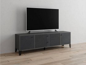 Тумба под ТВ Парус-10 (графит/гранит лофт) в Сузуне - suzun.mebel-nsk.ru | фото